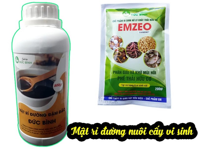 Các loại chế phẩm sinh học được làm từ các nguyên liệu thiên nhiên an toàn, thân thiện