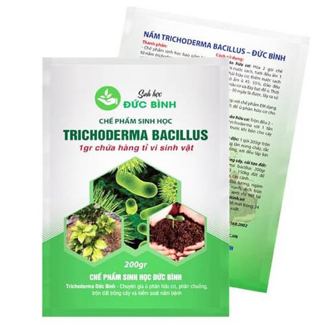 Chế phẩm Trichoderma Bacillus tại hệ thống của Sinh Học Đức Bình 